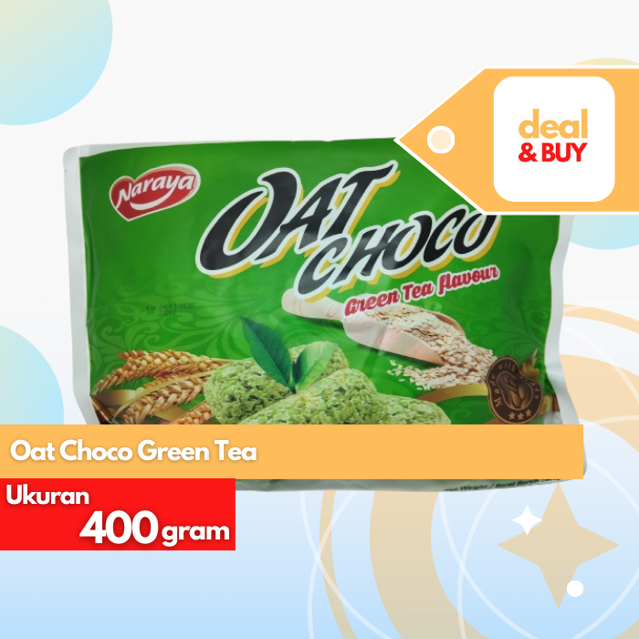 

Naraya Oat Choco Green Tea 400g