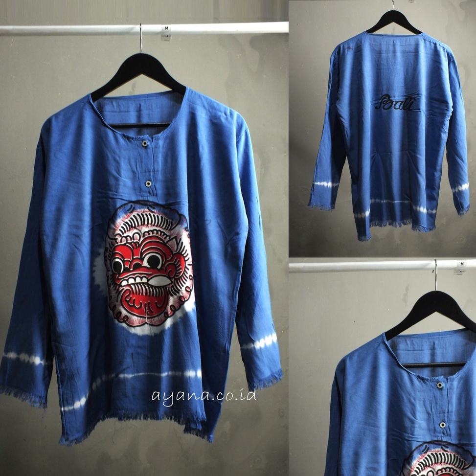 Keluaran Terbaru Ayana  Baju bali lengan panjang premium  baju barong bali  kaos bali pria wanita  b