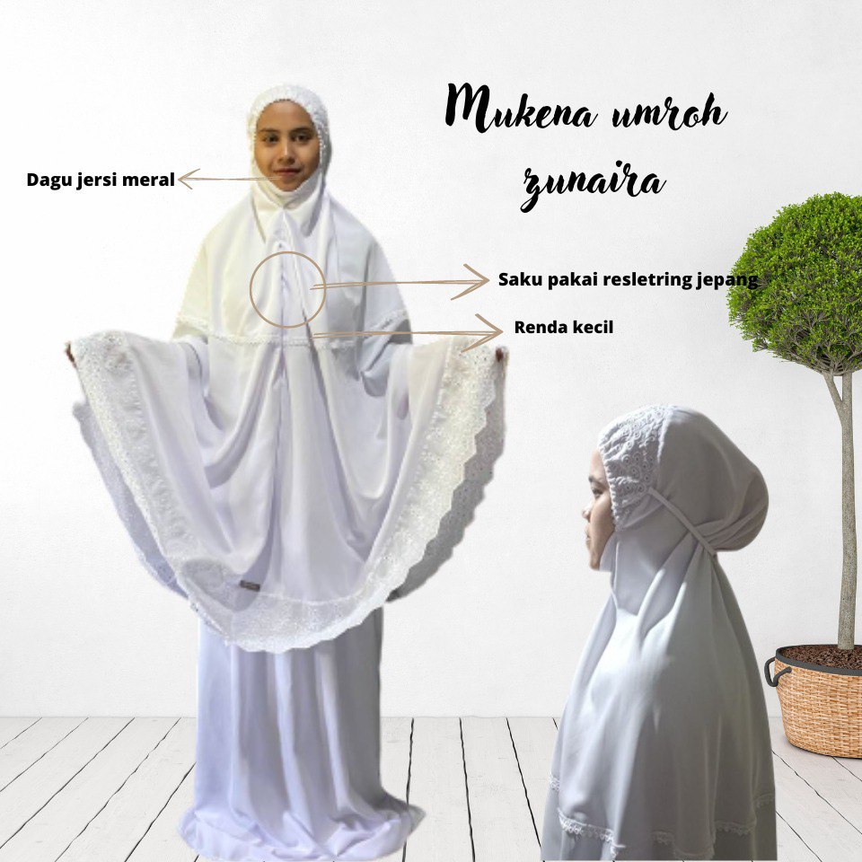 MUKENA UMROH ZUNAIRA