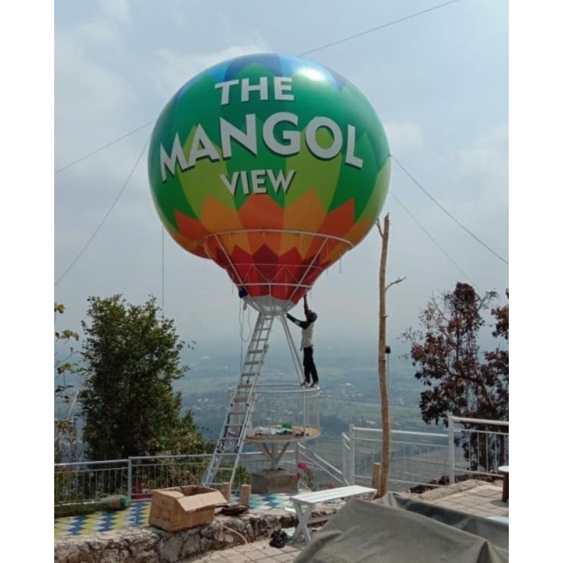 Balon selfie | Balon Foto | Balon Oval | Balon Tempat Wisata