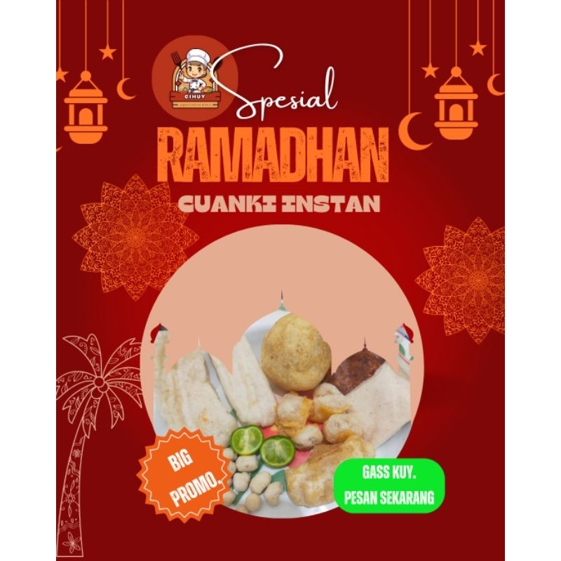 

Cuanki Paket Cihuy/ Cuanki Pedas/ Cuanki Standar/ Cuanki Pas/ Cuanki Kuah/