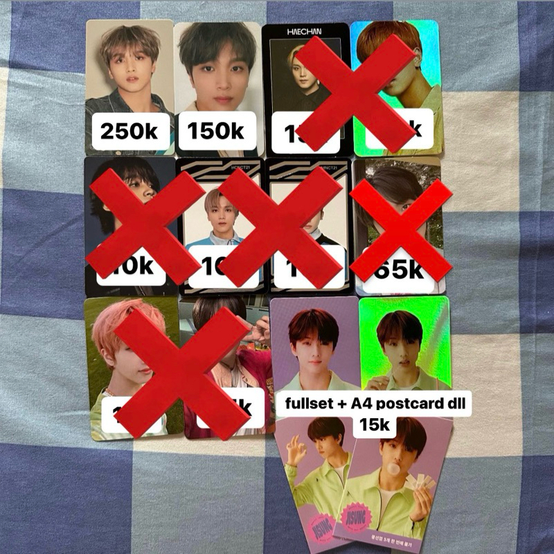 pc photocard nct dream 127 haechan jaemin chenle jisung cashbee we boom tihol the dream show tds emp