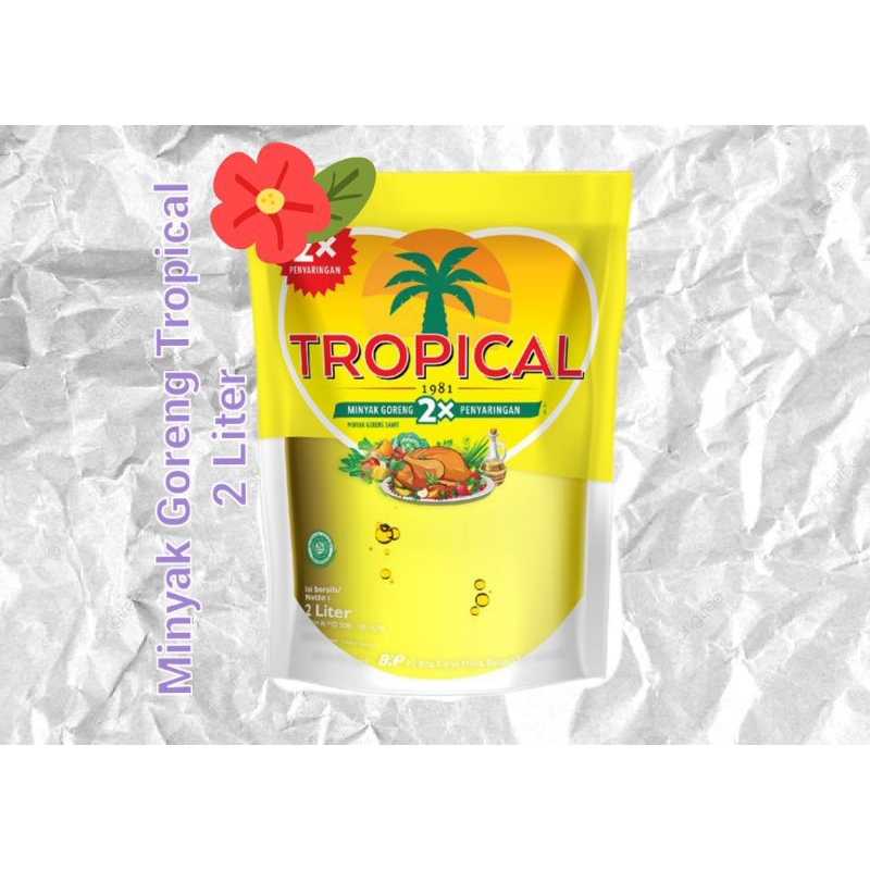 

Minyak Goreng Tropical 2 Liter / 2l / 2 l