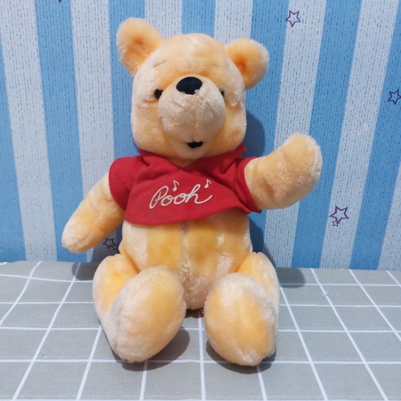 Boneka Winnie The Pooh Putar Ori Bulu Klasik By Walt Disneyland World