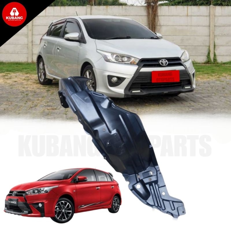 LINER FENDER YARIS 2014 - 2017 | Spatbor Yaris 2014 - 2017