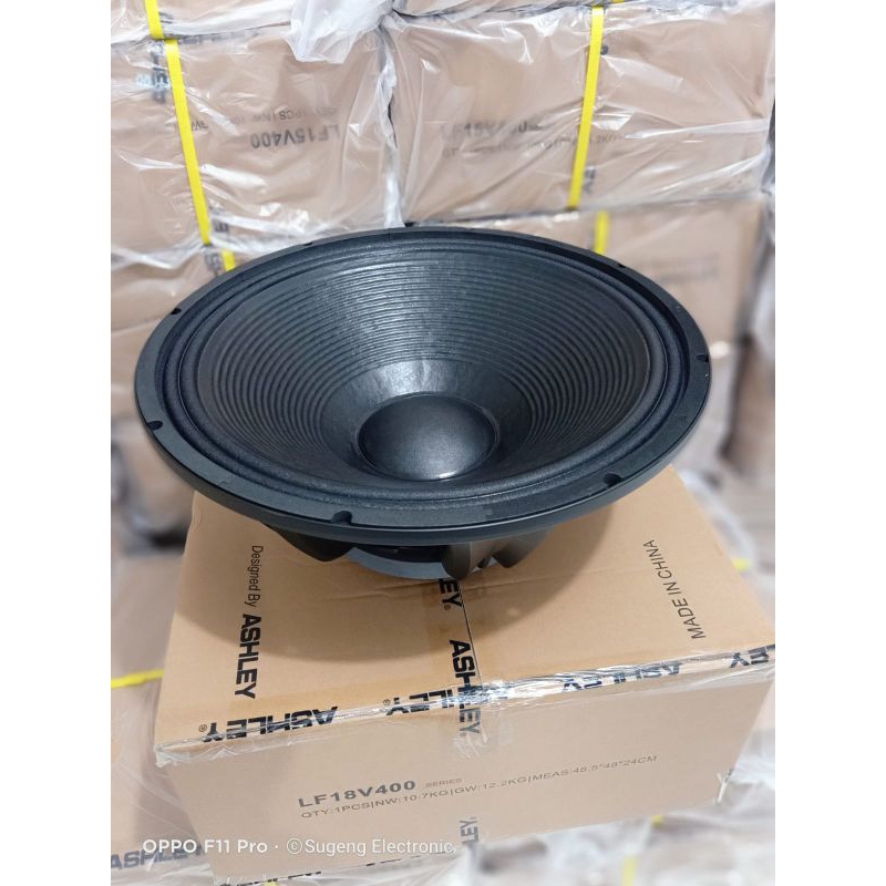 Speaker Component Ashley 18"  LF 18V400 / Speaker Ashley 18 inch Woofer