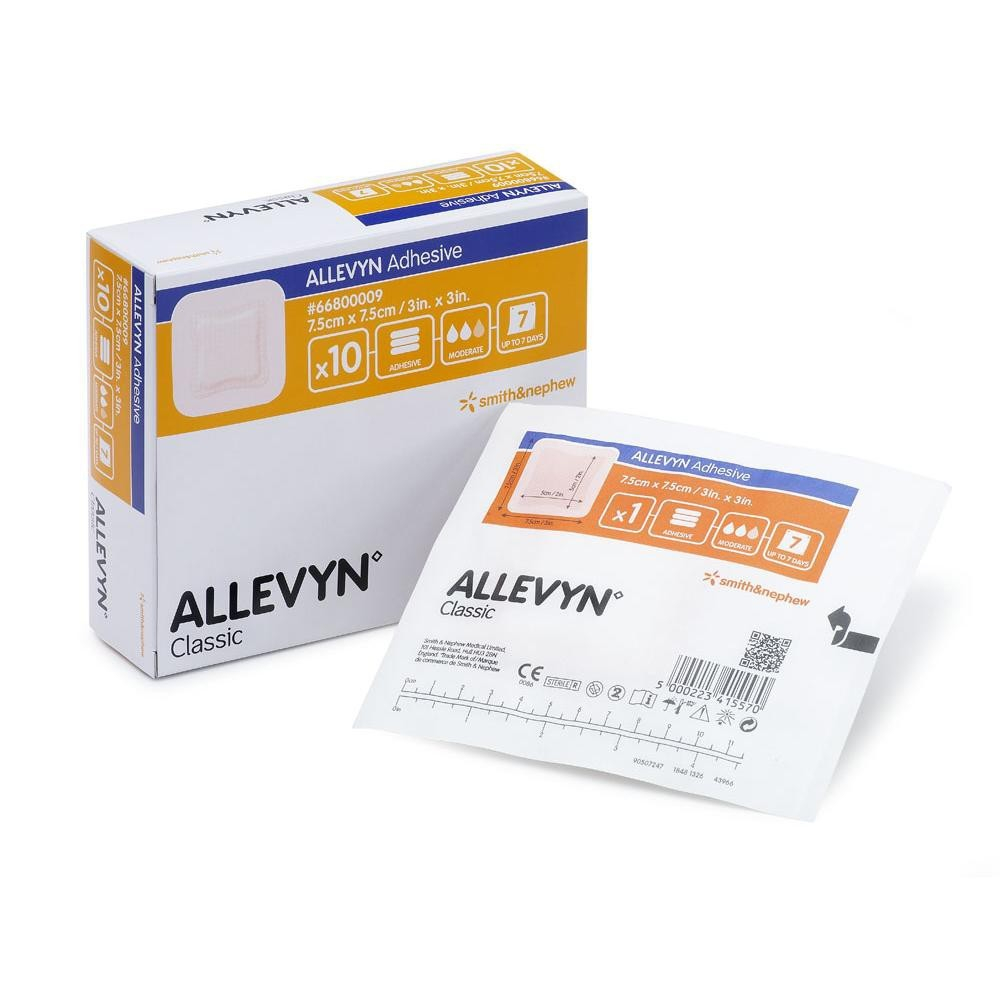 Allevyn adhesive - dressing foam luka