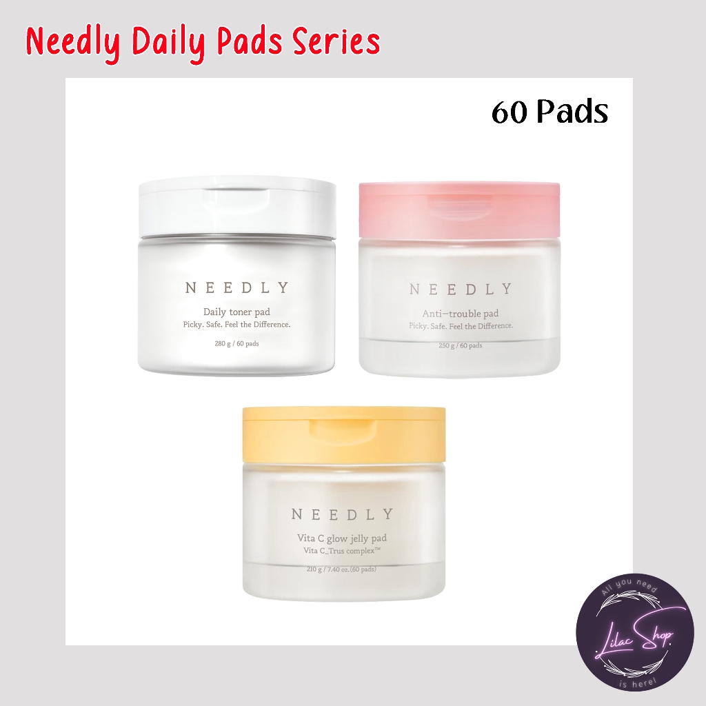 NEEDLY DAILY TONER PAD | VITA C GLOW JELLY PAD | ANTI-TROUBLE TONER PADS