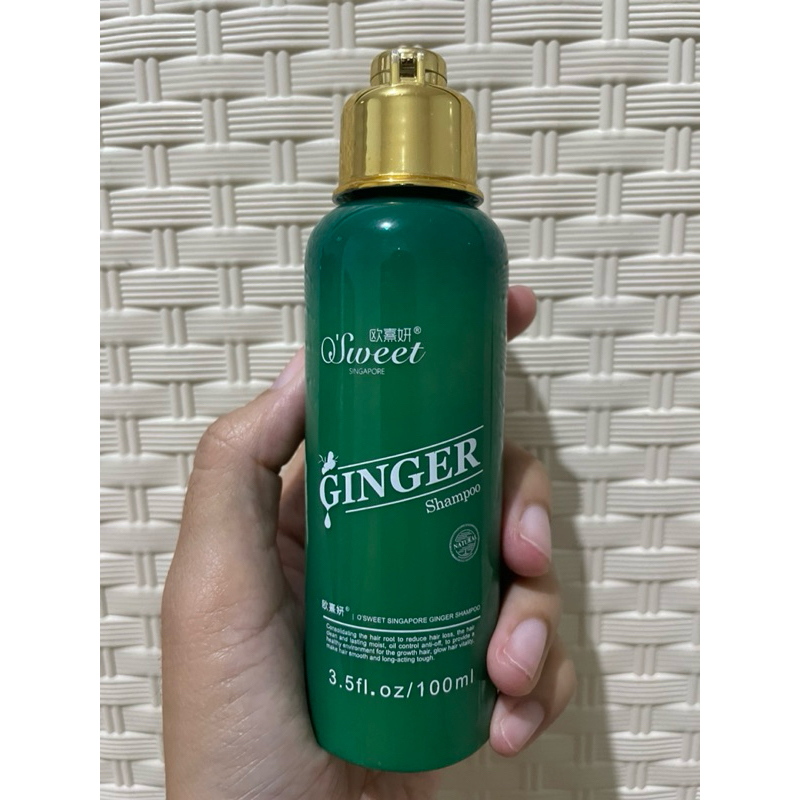 O Sweet Singapore Ginger Shampo 100 ML (PRELOVED)