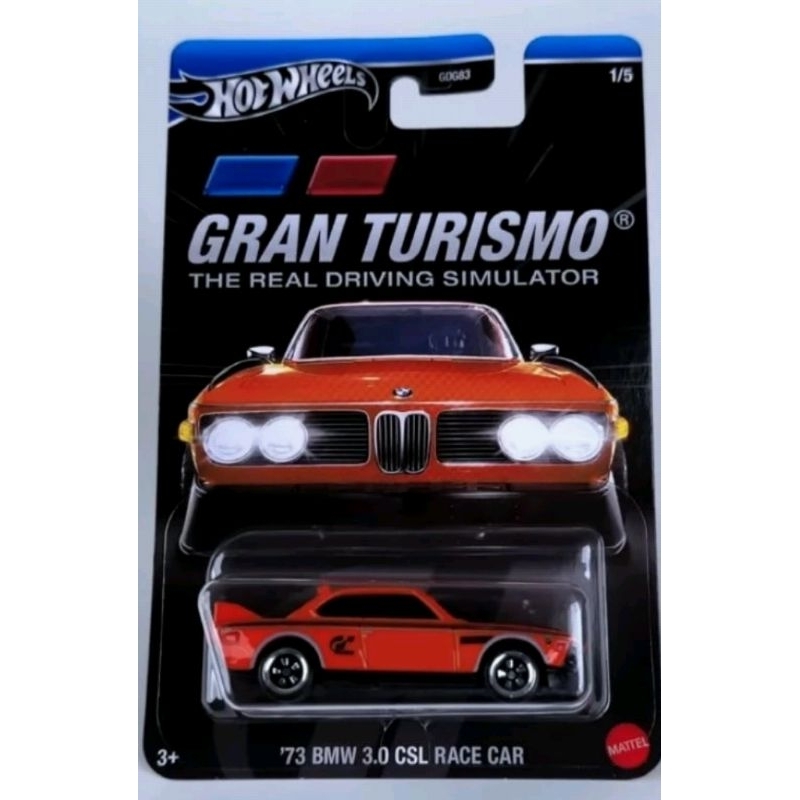 Hotwheels series Gran Turismo BMW CSL 3.0