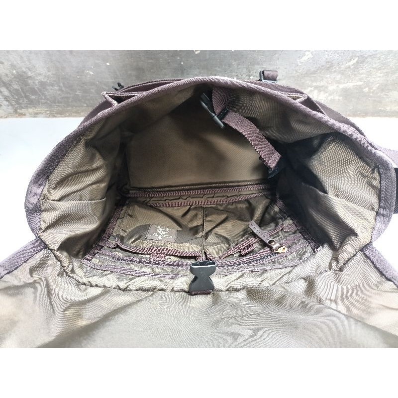 tas selempang porter coklat maron