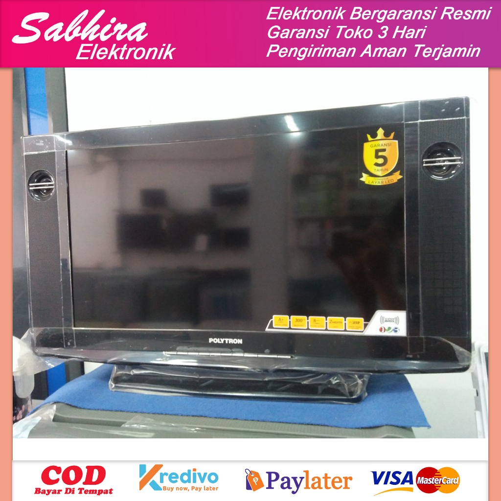 TV TABUNG 24INCH PLD24D123 POLYTRON ( FREE ONGKIR KHUSUS KOTA BANDUNG )