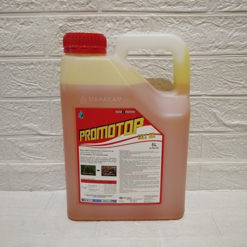 Herbisida Promotop 531SL Racun Rumput Liar 5 Liter