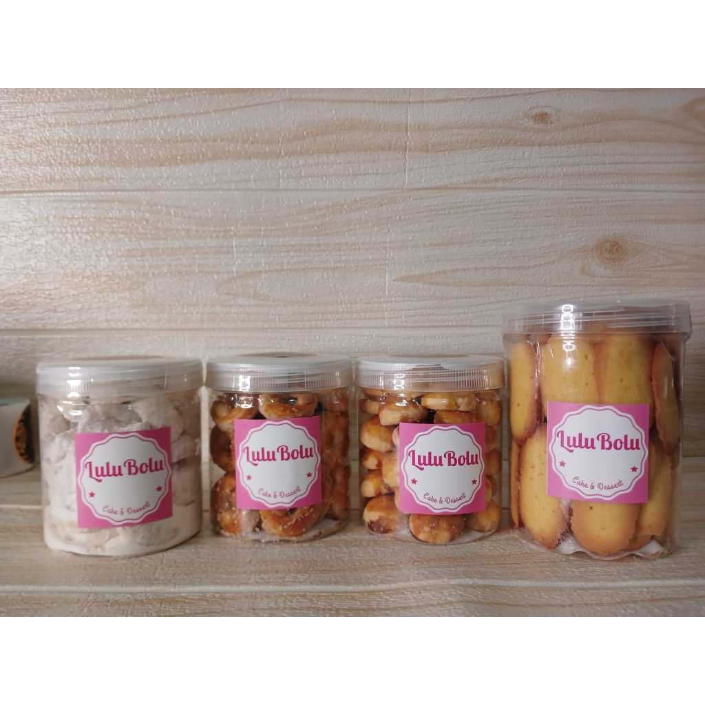 

Promo Cookies Toples 600ml dan 800ml Nastar Putri Salju Kue Kacang Lidah Kucing