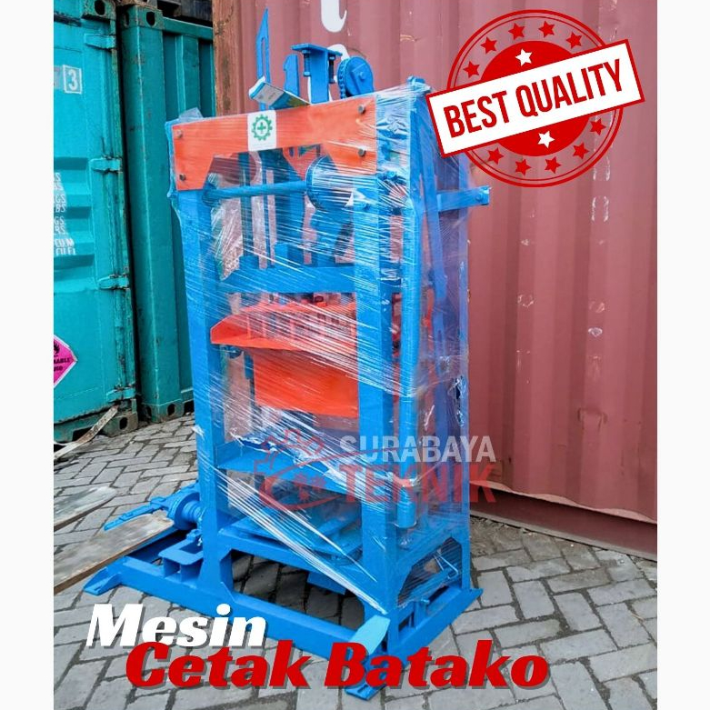 MESIN PENCETAK BATAKO SIAP PAKAI TERMASUK DIESEL atau DINAMO
