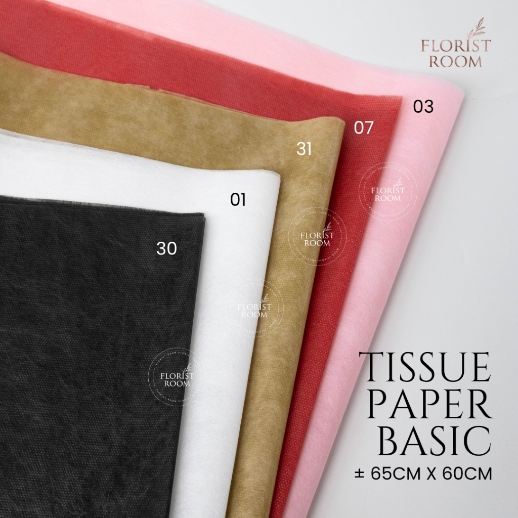 

3 Lembar Tissue Paper Basic ±65cm x 60cm - Wrapping