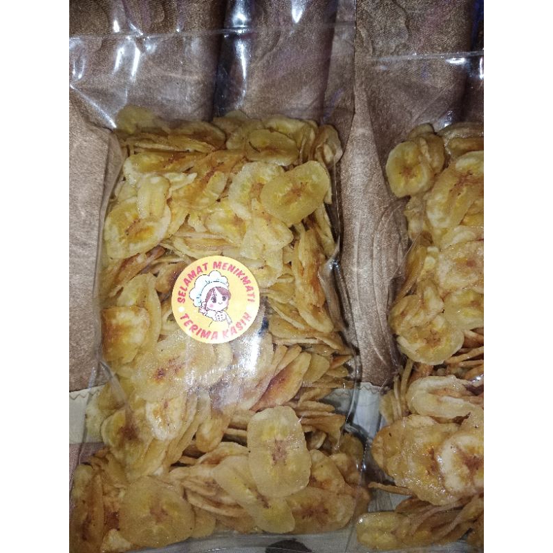 

keripik pisang koin manis/madu 300gr