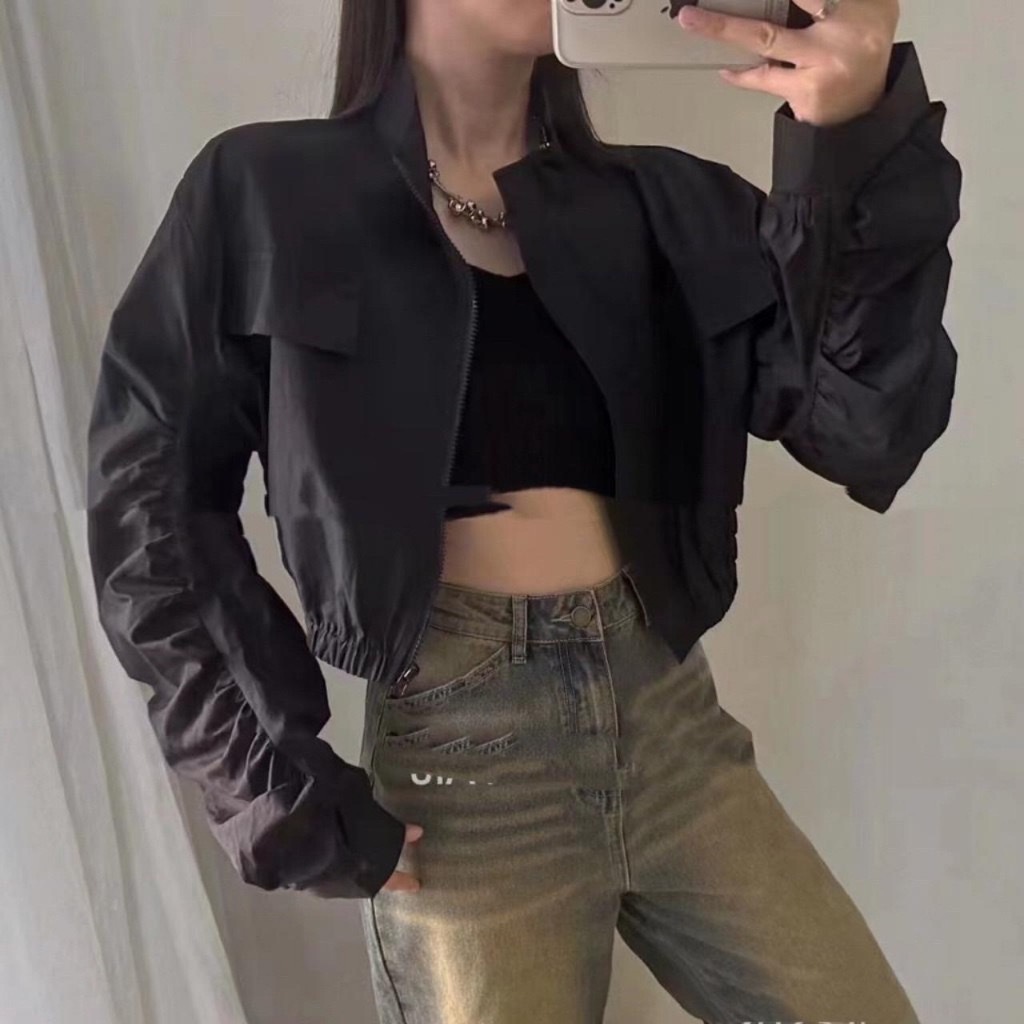 LUCKIEST - Sarah 2in1 Crop Jacket and Tanktop Import