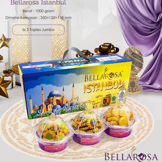 (ISI 3) BELLAROSA LUMINA ISTANBUL // KUE KERING PARCEL HARI RAYA BELLAROSA