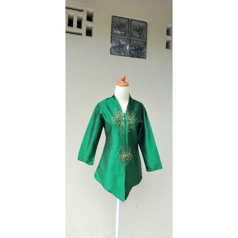 PL kebaya hijau botol