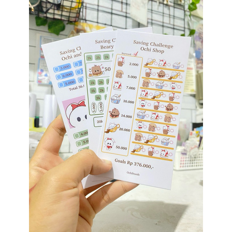 

Saving Challenge Ochi Masuk Ziplock/Laminasi Doff