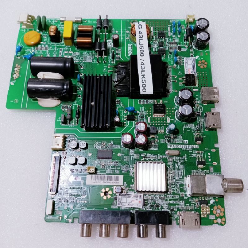 mobo tv LG 43LJ500t - motherboard TV LG43LJ500TA -mainboard  TV LG 43LJ500T - MB TV LG 43LJ500T