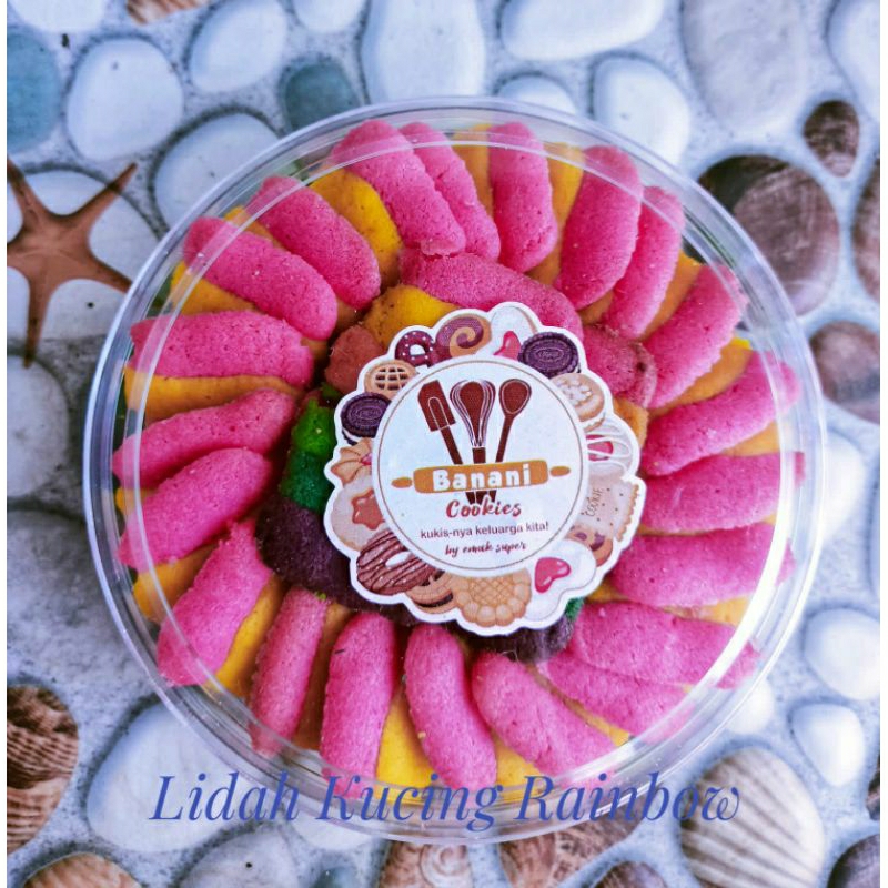 

lidah kucing-lidah kucing ranbow-kue lebaran