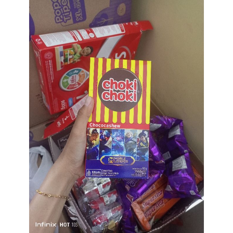 

CHOKI-CHOKI•CHOCOLATOS 1BOX ISI 20PCS