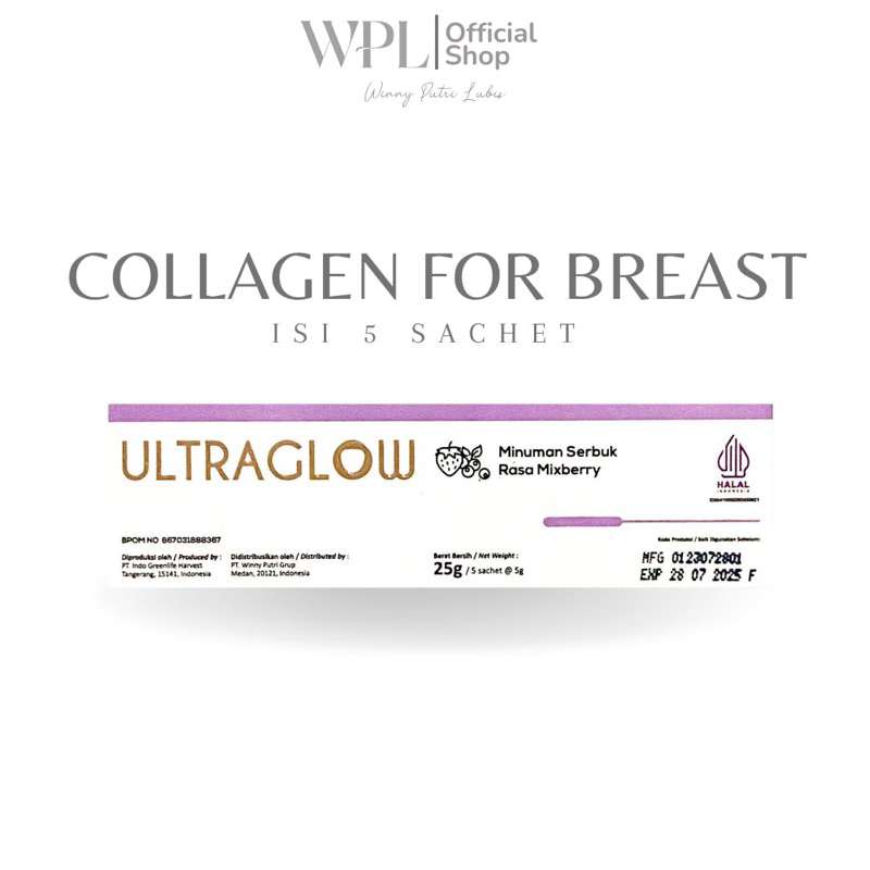 (COD Aktif✅) WPL Breast & Collagen Drink