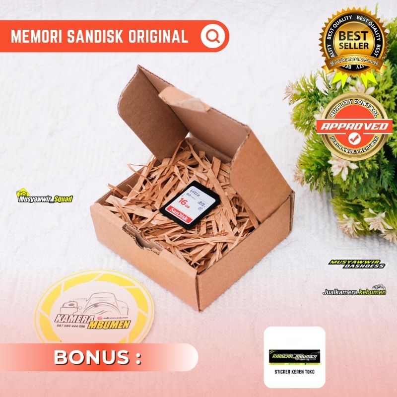 MEMORY SANDISK 16GB ORIGINAL SIAP PAKAI MEMORI SANDISK ORIGINAL MEMORI SANDISK 16GB MEMORI SANDISK 3