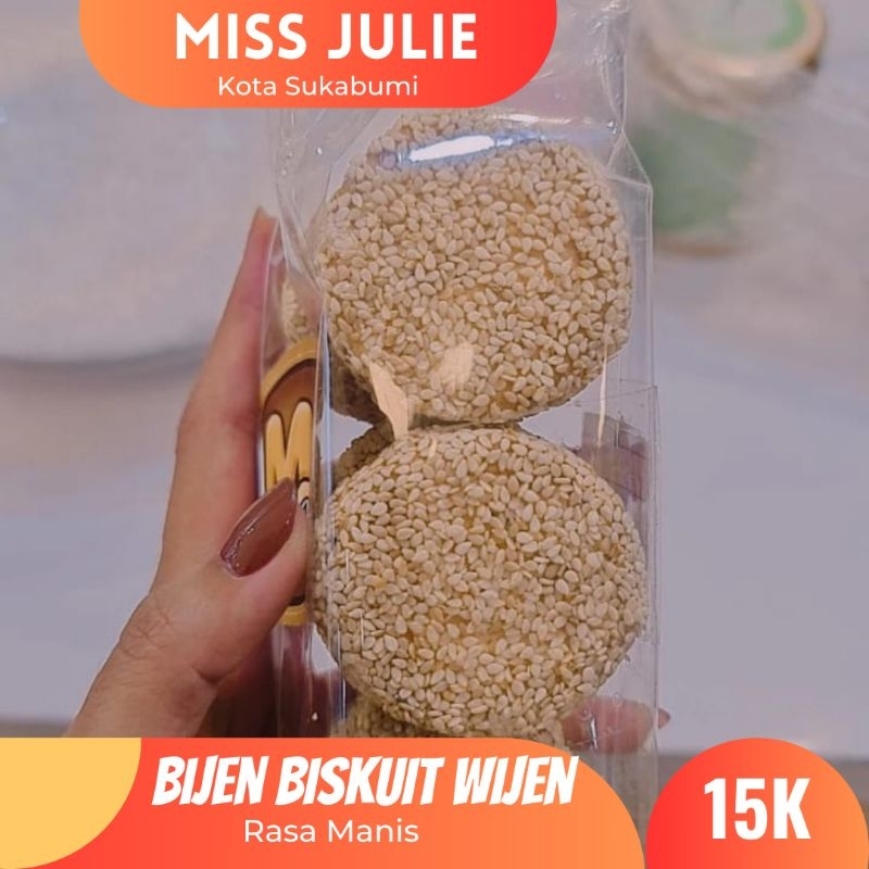 

biskuit wijen/ BIJEN/ Karamel Gula Pasir/ Enak/ Viral