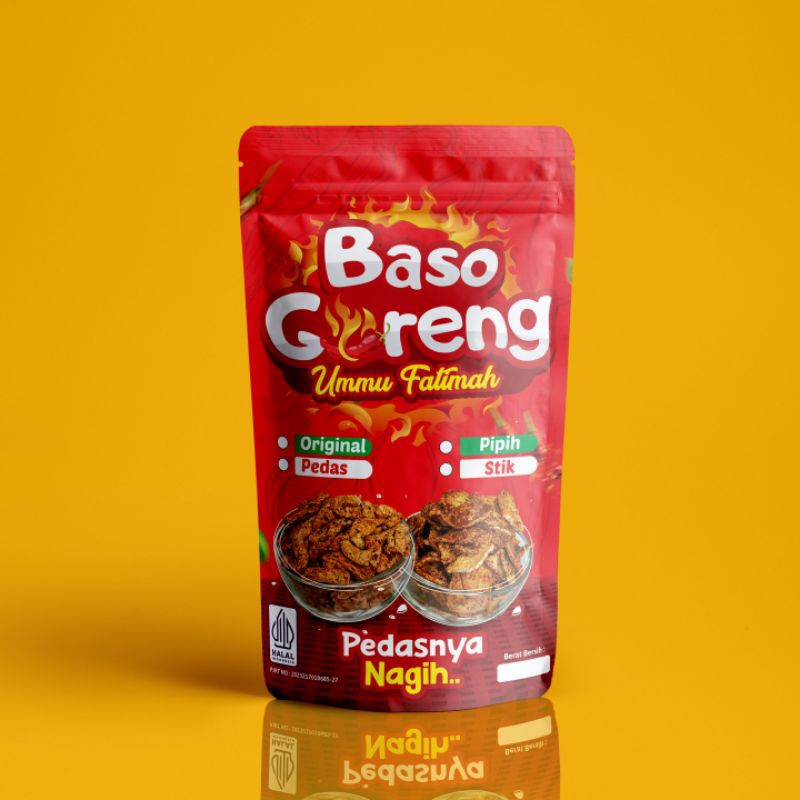 

Baso Goreng / Basreng Pedas Pipih 70 Gram