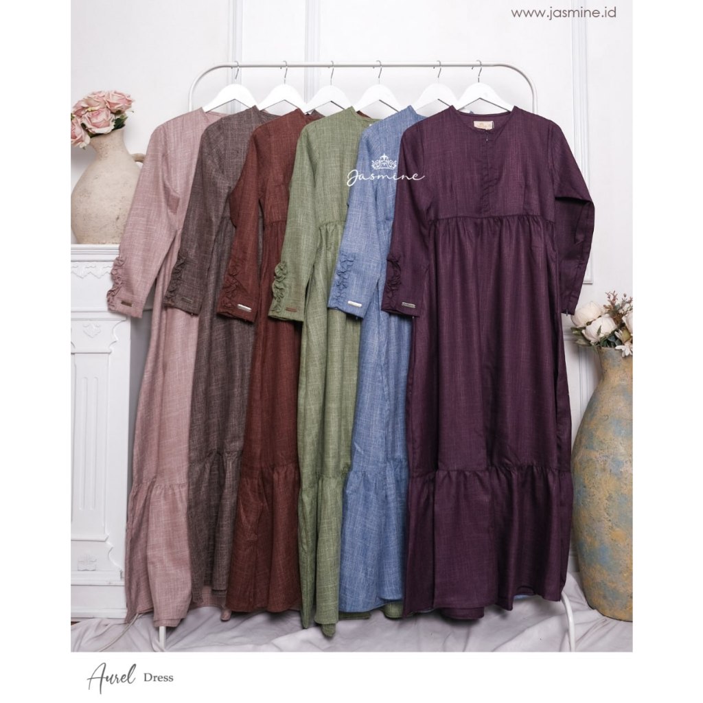 AUREL DRESS JASMINE NON RENDA BY LIDIAHADIWINOTO