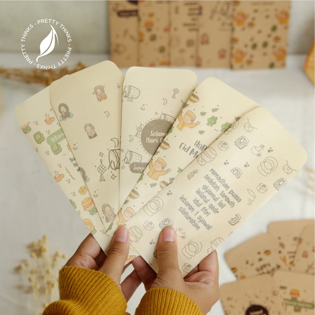 

Amplop Lebaran & Hari Raya Idul Fitri Premium HANDMADE / Angpao Jasmine KR - Pretty Thinks