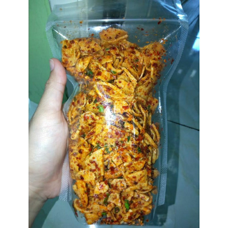 

1 Kg. Basreng Pedas Daun Jeruk