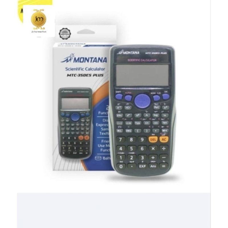 

calculator/kalkulator scientific Montana MTC350ES/252 functions