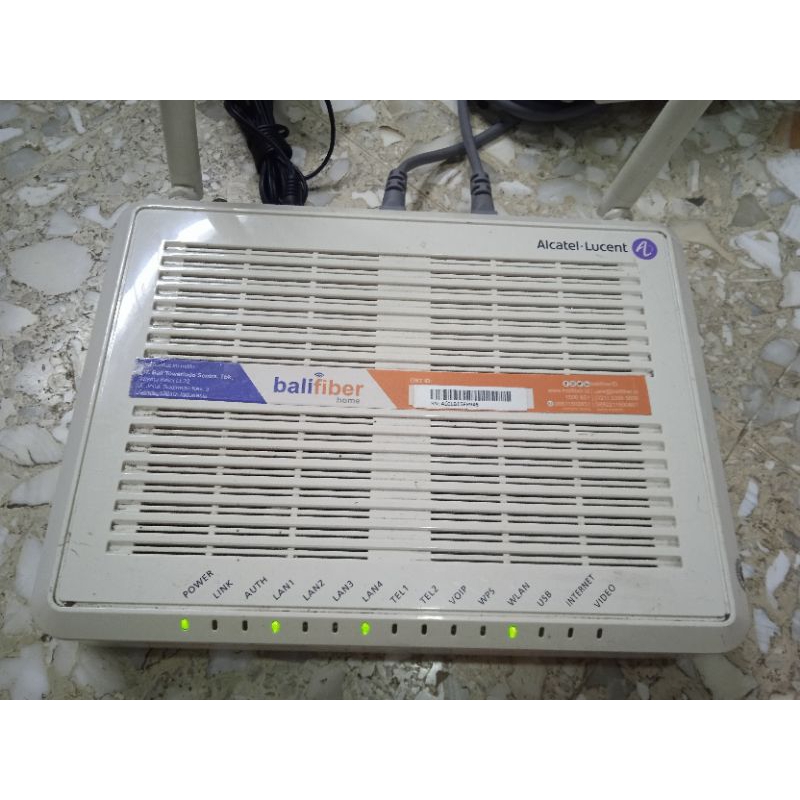 Modem GPON Balifiber AlcatelLucent