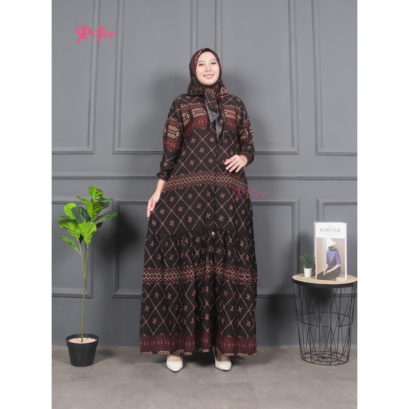 Marwah Dress Plus Hijab Original Pojee