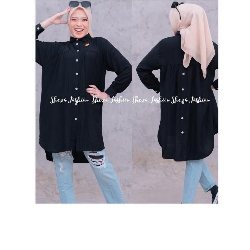 ShezaFashion - ZEEYA TUNIC POLOLINEN PREMIUM JUMBO