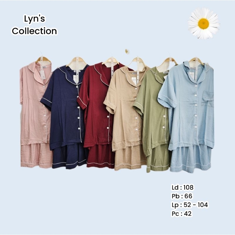 Oneset Baju Tidur Wanita Premium Termurah Terlaris / One Set Baju Tidur Wanita / Setelan Baju Tidur 