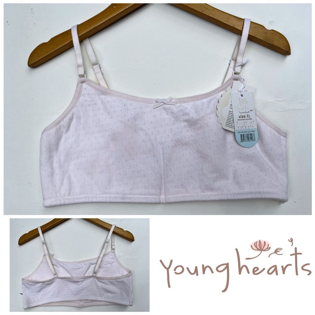 CODE BLH603 PNK Miniset Little Hearts by Young Hearts Size hanya XL