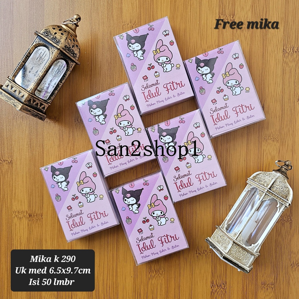 

AMPLOP LEBARAN HARI RAYA IDUL FITRI MURAH MERIAH READY STOCK KOTAK MIKA ISI 50 LEMBAR KARTUN LUCU