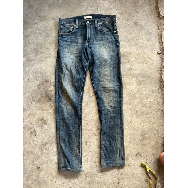 CELANA JEANS UNIQLO SELVEDGE SECOND