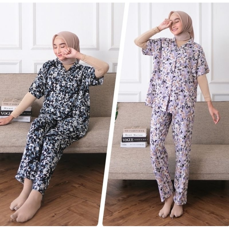 JC1 - Piyama Della CP / Piyama Cp Wanita Model Kekinian