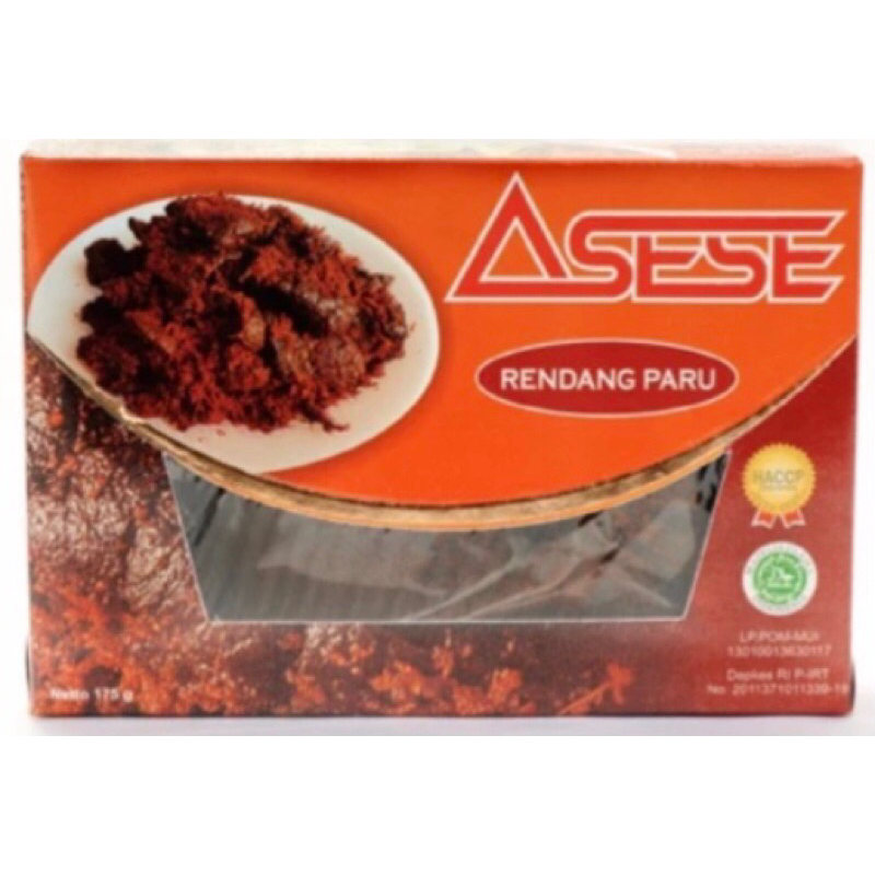 

RENDANG PARU KERING ASESE - 145 GRAM