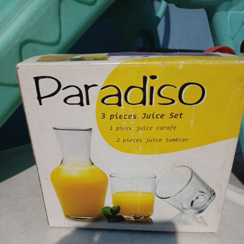 Pitcher / Juice Set / 1 piece juice carafe / 2 pieces juice Tumbler