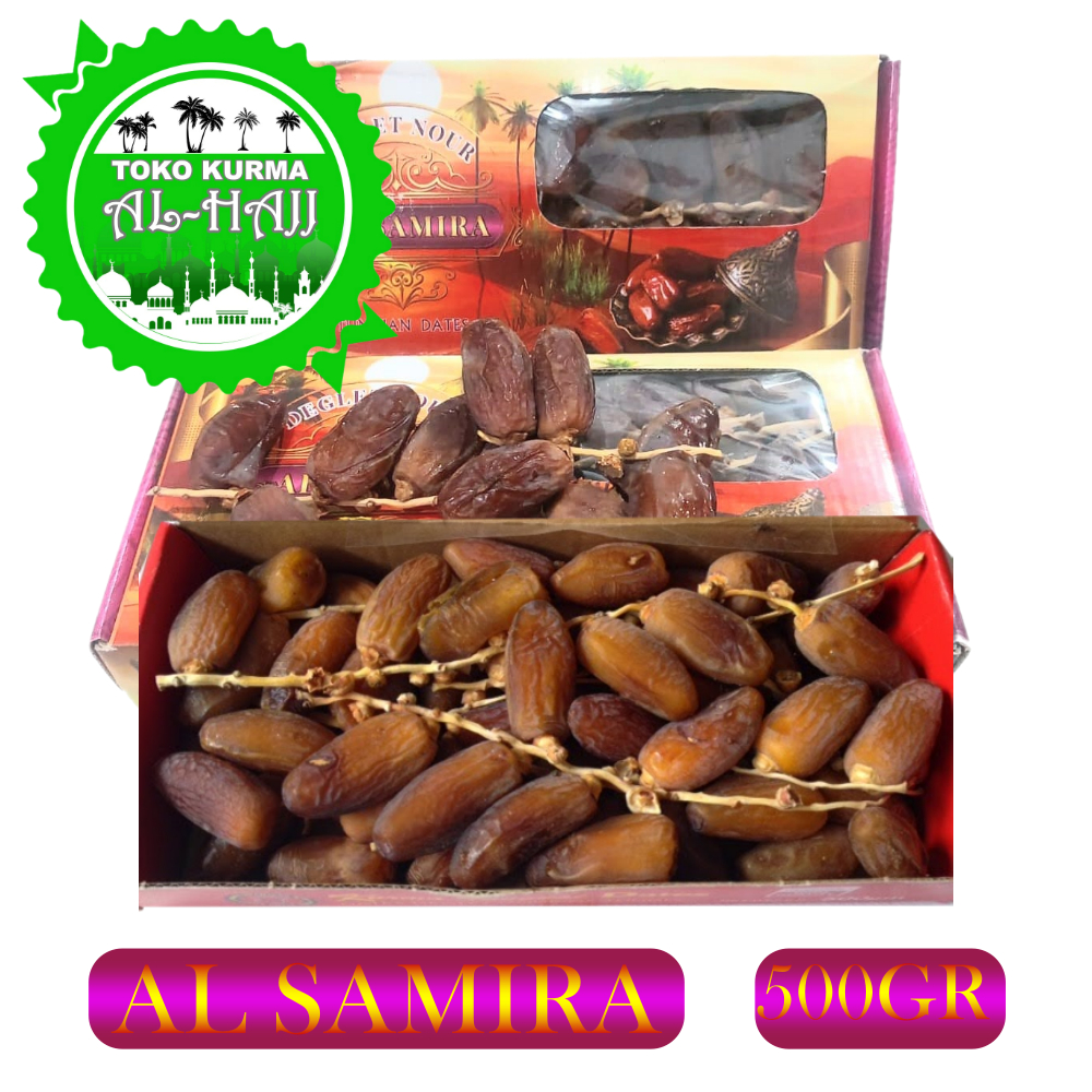 

KURMA AL SAMIRA 500GR/NEW KURMA TUNISIA TANGKAI AL SAMIRA