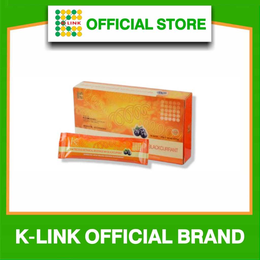 K Link Spirulina 1Box isi 7 Sachets.Spirulina Original K link.K Trecious Botanical Beverage Mix Blac