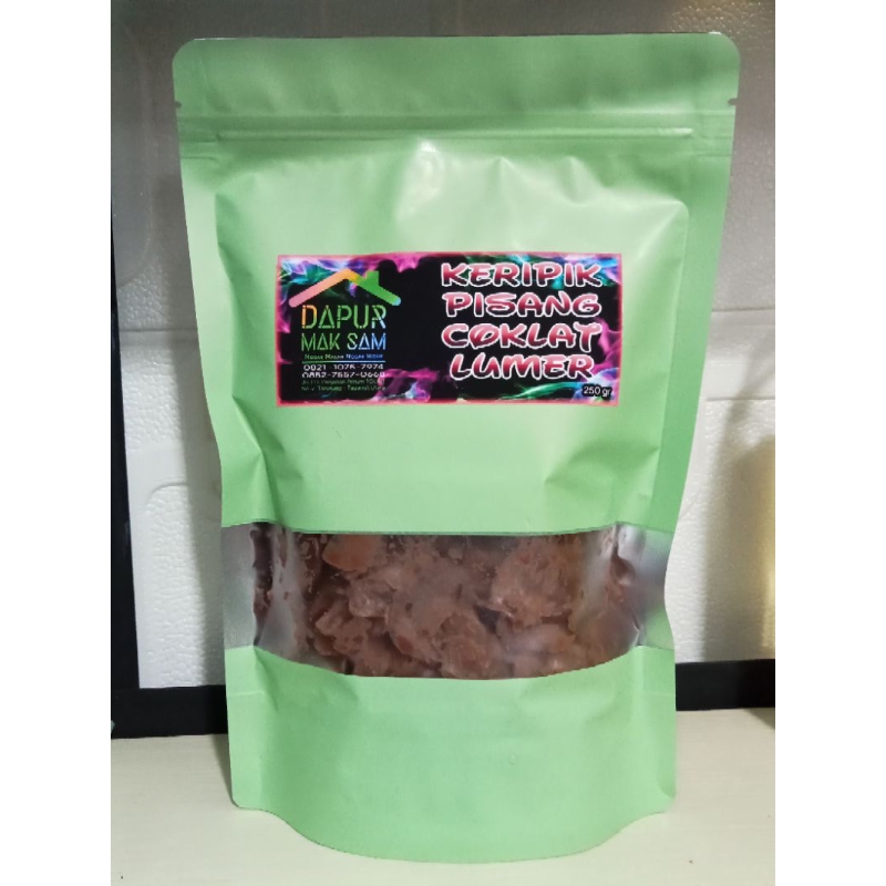 

KERIPIK PISANG COKLAT LUMER 250 gram