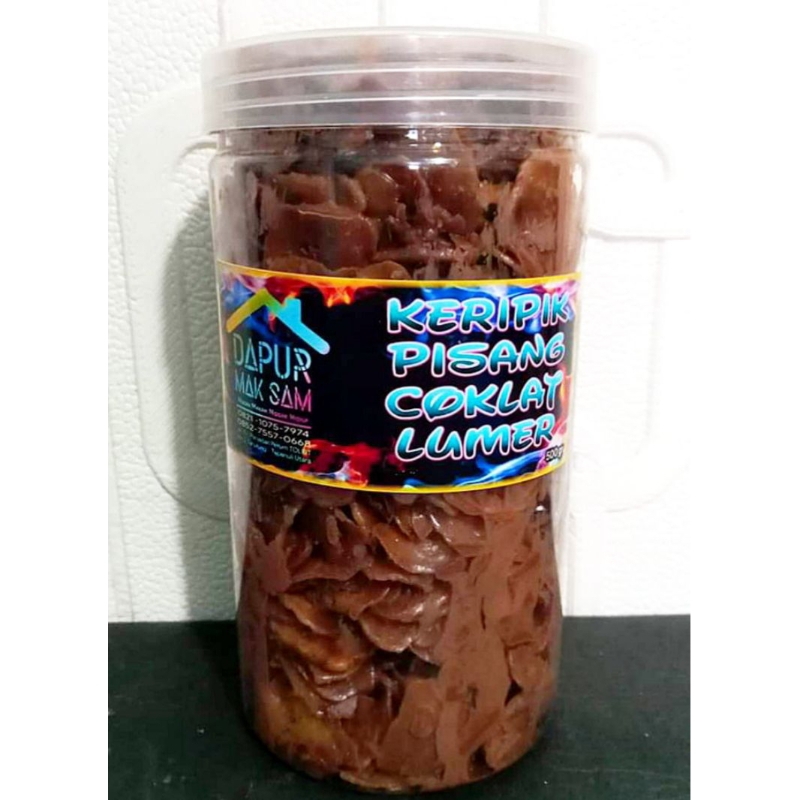 

KERIPIK PISANG COKLAT LUMER 500 gram